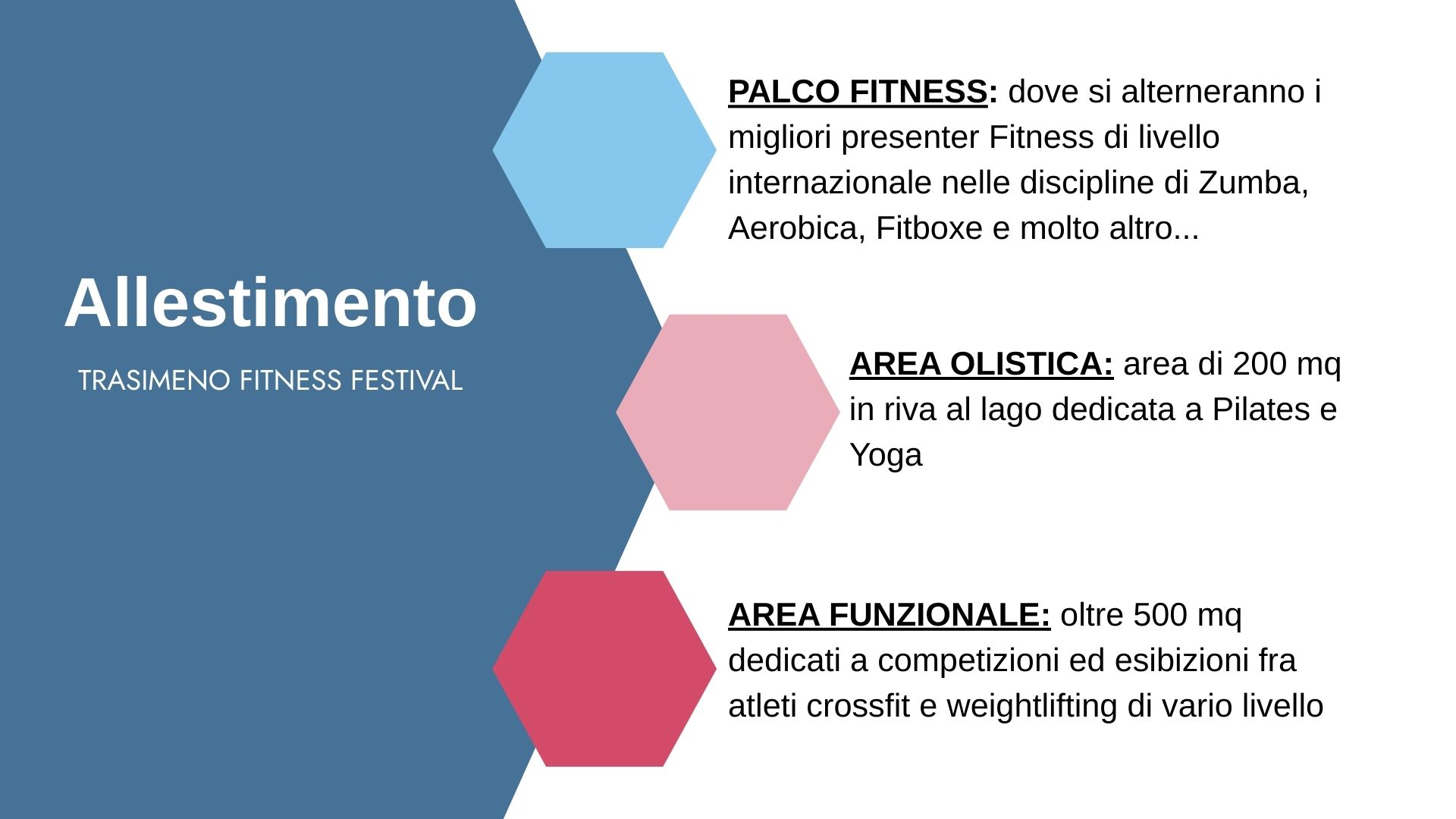 Allestimento Trasimeno Fitness Festival 2025