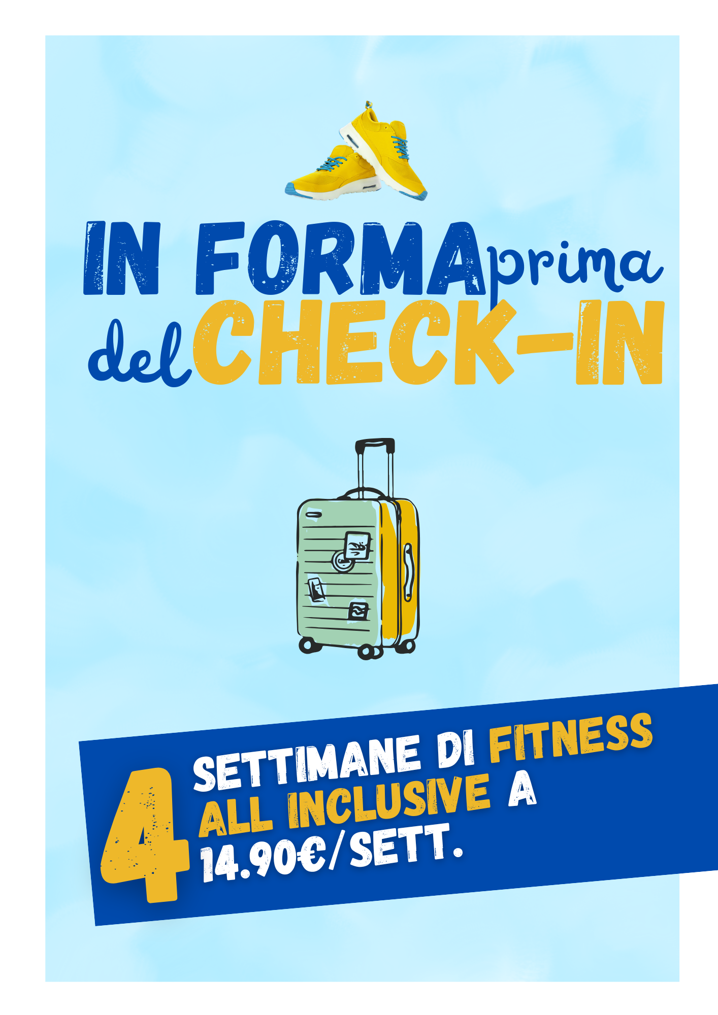 IN FORMA prima del CHECK IN - Promo Palestra Perfect IN FORMA prima del CHECK IN - Promo Palestra Perfect